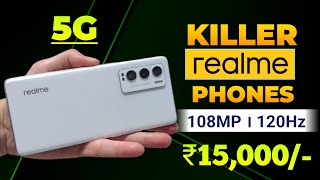 12GB RAM  REALME 5G Mobile Under 15000 in 2024  120Hz  108MP  Best Realme Phone Under 15000 [upl. by Anaek28]