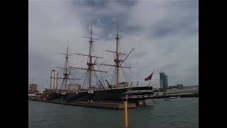 PORTSMOUTH HARBOUR TOUR SHORT VIDEO 7th August 2023 [upl. by Candless]