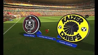 Absa Premiership 201718  Orlando Pirates vs Kaizer Chiefs [upl. by Enrobyalc]