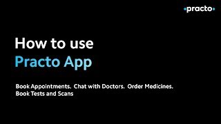 Practo App  Search amp Book Doctors Lab tests Order Medicines Chat with Doctors [upl. by Ellek]