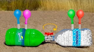 Experiment Sprite Mentos and Balloons [upl. by Elke]