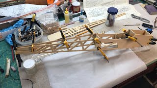 Barnstormer 25S Vintage RC Plane Build 22 Fuselage Part 2 [upl. by Giralda]