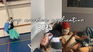 americamp application video  daisy thomson [upl. by Arbmik]