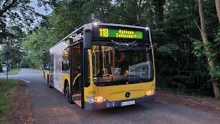 Bus Berlin  Mitfahrt Linie 118 Rathaus Zehlendorf  Potsdam SternCenter [upl. by Notseh]