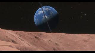 Two tidally locked moons of different planets with life  Space Engine [upl. by Nodnol]