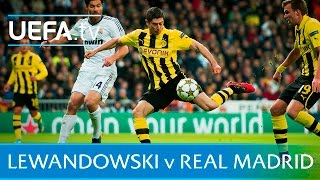 Lewandowskis 5 goals against Real Madrid [upl. by Adnaluy]