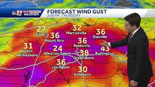 WATCH Debby turning north impacts begin late tonight [upl. by Yalcrab249]