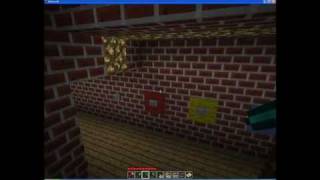 Minecraft  Stacja kolejek 17automatyczna  nowy mechanizm RS NOR Latch  EX NOR [upl. by Hilario]