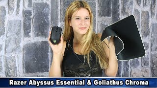 Razer Abyssus Essential amp Goliathus Chroma [upl. by Mota995]