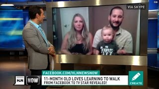 From Facebook to TV Star 11monthold Cooper [upl. by Rramahs862]