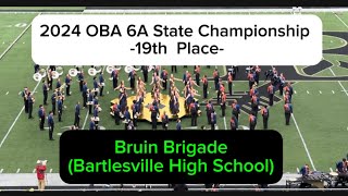 Bartlesville High SchoolUNFOLDING THE UNIVERSE 2024 OBA 6A State Championship 19th Place [upl. by Schiro617]