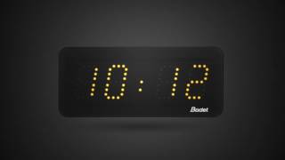 Bodet Style LED Digital Clocks [upl. by Seiber170]