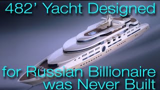 147 Meter  482 BlohmVoss Yacht Project from Hermidas Atabeyki for Russian billionaire [upl. by Uzia]