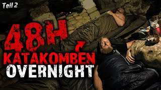 48 STUNDEN und KEIN SCHLAF in den KATAKOMBEN von PARIS ☠️☠️ TEIL 25 [upl. by Esme33]