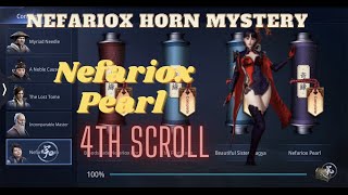 MIR4  Nefariox Horn Mystery  Nefariox Pearl Scroll  How to Unlock and Solve  4th Scroll [upl. by Adrianna]