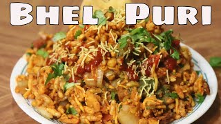 Bhel Puri  How to make Bhel Puri Chat Recipe  Tasty and Spicy Bhel  By Authentic Aromaa [upl. by Rosemonde]