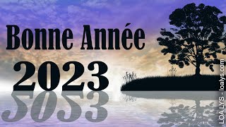 286  BONNE ANNEE 2023  Jolie carte de vœux 2023 [upl. by Agiaf]