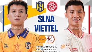 Nhận Định và xem trực tiếp bóng đá hôm nay giữa Viettel vs Sông Lam Nghệ An lúc 18h00 kênh nào [upl. by Ynneh]