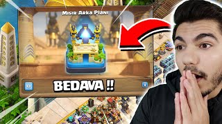 BEDAVA ARKA PLAN ALDIM  OYUNUN EN İYİ ARKA PLANI  Clash Of Clans [upl. by Esinnej]