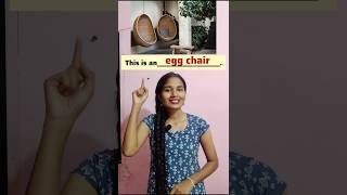 Chair English Vocabulary Spoken Englishlearnenglish shorts [upl. by Naziaf]