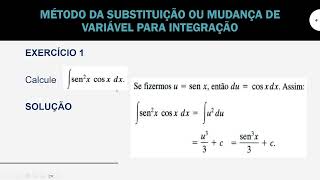 AULA 20 CALCULO I PARTE I 2024 [upl. by Epoh]