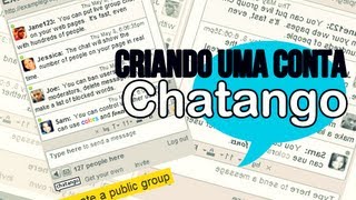 Tutorial Cadastro amp Perfil  Chatango [upl. by Nelleeus602]