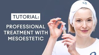 Professional Skincare Treatment with Mesoestetic [upl. by Nayek]