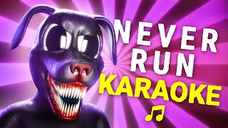 KARAOKE Cartoon Dog  Never Run INSTRUMENTAL [upl. by Barcot]