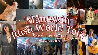 Maneskin Mexico City vlog  Parte 2 [upl. by Euqirat]