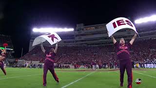 2017 FULL Enter Sandman Entrance  12 Virginia Tech vs 2 Clemson  9302017 [upl. by Houlberg]