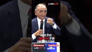 Zemmour clash  “Vous êtes l’héritier d’un parti politique qui a abandonné la République” [upl. by Katrina818]