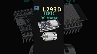 DC Motor using esp32 robojax arduino robojaxesp32 sunfounder [upl. by Goldsworthy]