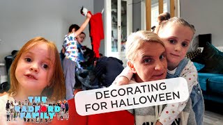 Decorating the House for Halloween 🎃  The Radford Family [upl. by Kushner]