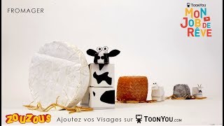 FROMAGER  Mon Job de rêve EP 46 avec ZouZous A personnaliser sur Toonyoucom [upl. by Cobby]