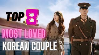 TOP 8 MOST LOVED KDRAMA COUPLE IN HINDI  KDRAMA COUPLE LIST  ♥️♥️ [upl. by Killian]