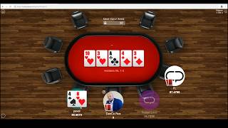 Online poker room for messengers Play poker online in Telegram Facebook WeChat and Line [upl. by Mikaela]