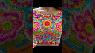 Crop top de Crochet crochet crocheting [upl. by Nnairet102]