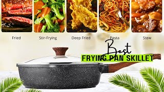 Sensarte Nonstick Deep Frying Pan Skillet  Best Frying Pan Skillet [upl. by Katherin]