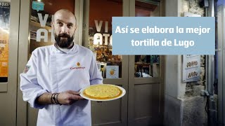 Así se elabora la mejor tortilla de Lugo [upl. by Aloysia]