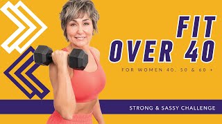 Upper Body Weight Training Workout for Women Over 40 [upl. by Nwad]