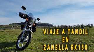 Viaje a Tandil en moto Zanella RX150 [upl. by Durwyn170]