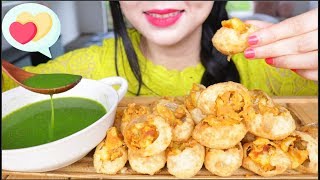 ASMR PANI PURI  GOLGAPPA  EATING SOUNDS  NO TALKING [upl. by Bolt498]