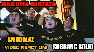 HAKUNA MATATA BY SMUGGLAZ VIDEO REACTION [upl. by Letney]