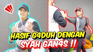 HASIF G4DUH DENGAN SYAH GAN4S   TARIK KEPALA SAMPAI CABUT [upl. by Pail]