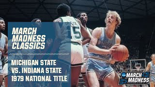 1979 National Championship game Michigan State vs Indiana State Full game [upl. by Alyal911]