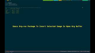 Emacs Org Ros Package Take Screenshot And Insert In Open Org Buffer 20240930082658 [upl. by Adeline]