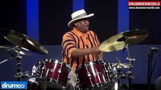 Bernard Purdie plays the Purdie shuffle [upl. by Malina]