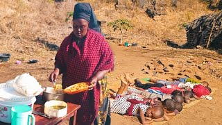 WEST AFRICAN FOODCORN FLOUR WITH VEGETABLES [upl. by Avehsile]