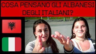 COSA PENSANO GLI ALBANESI DEGLI ITALIANI [upl. by Ynetruoc751]