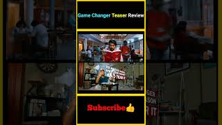 Game Changer Teaser Review and Reaction  gamechanger ramcharan factsmaava [upl. by Alisander631]